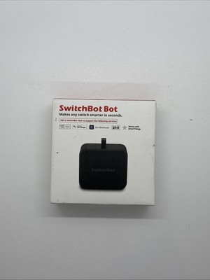 SwitchBot Smart Switch Button Pusher - No Wiring, Wireless App or Timer Control