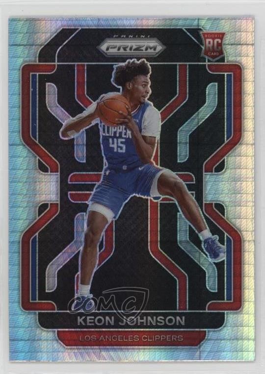 2021-22 Panini Prizm Hyper Prizm Keon Johnson #326 4o1