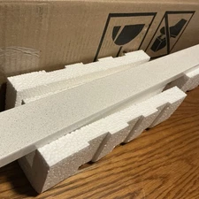 Glacier Bay BSCP31-WH Cultured Marble Vanity Backsplash in Colorpoint White