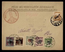 DR WHO 1919 HONGRIE SERBIE OCCUPATION OVPT WWI CENSURÉ ? S01440