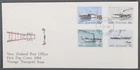 MayfairStamps New Zealand FDC 1984 Vintage Transport Issue Combo First Day Cover