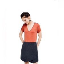 Dolan Anthropologie Left Coast Collection Colorblock Horizon Shift Dress EUC S