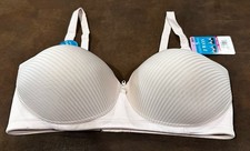 Reggiseno donna Vanity Fair al quarzo beige chiaro 2 vie incrociato taglia 38DD NUOVO CON ETICHETTE