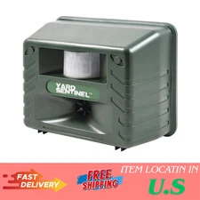 Yard Sentinel Outdoor Ultrasonic Animal Repeller with Motion Sensor, Adjustable
