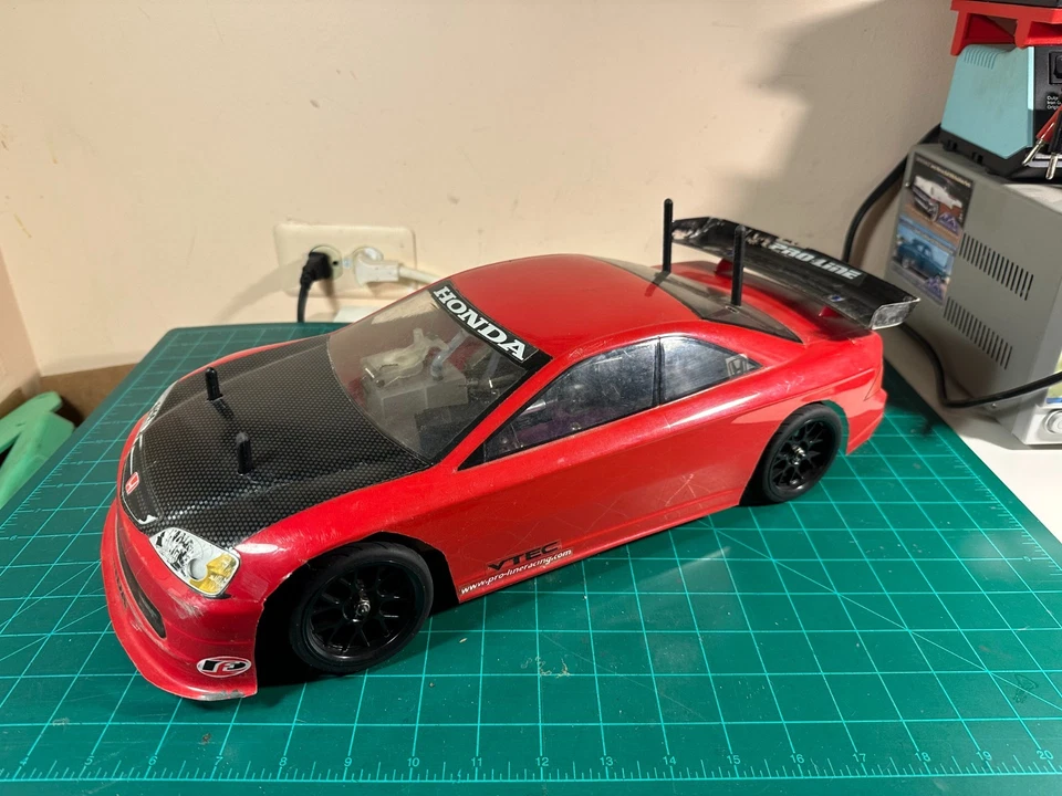 Smartech 1/10 nitro onroad car winner 1 4wd honda civic - Image 2 of 4