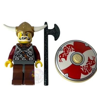 Lego Wikinger Wikinger Krieger 5c Minifigur vik021 von 2006 Artilleriewagen 7020