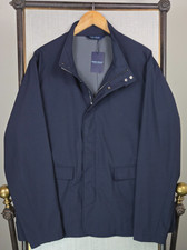PETER MILLAR NEW $1100 Mens Size XL Tech Wool Field Jacket Blue Crown Crafted