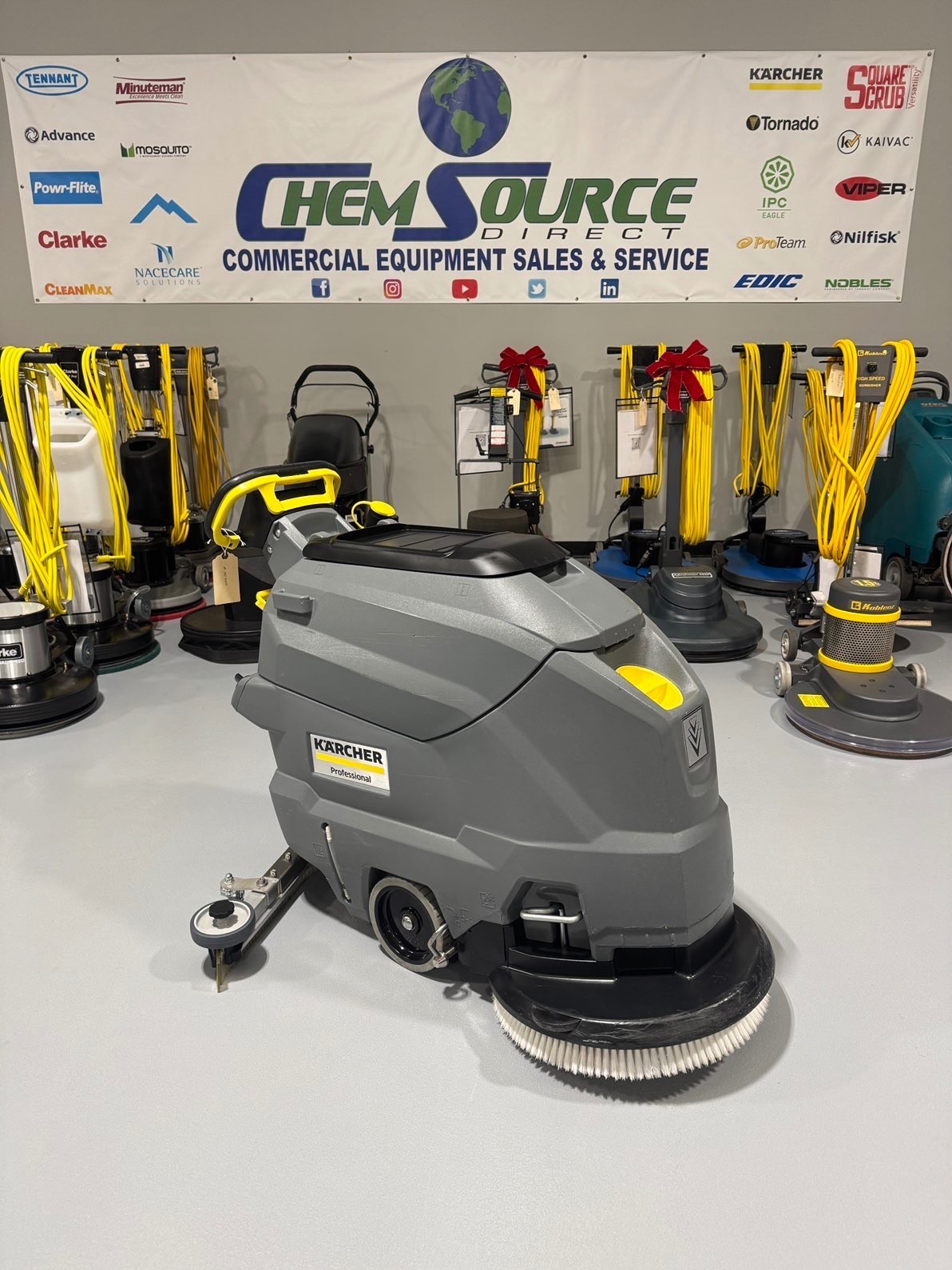 Karcher Drier BD 50/50 C Classic BP Auto Walk-Behind Scrubber 10814000