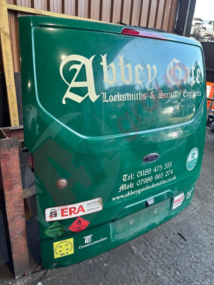 FORD TRANSIT CUSTOM 290 MK8 12-18 COMPLETE REAR TAILGATE - Image 3 of 4