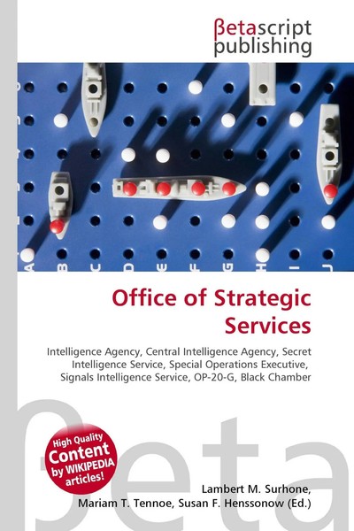 Lambert M. Surhone (U. A.) | Office Of Strategic Services | Taschenbuch (2026)-image