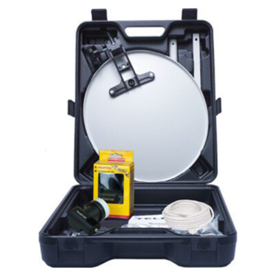 Telestar 35 Camping Koffer SAT-Anlage ohne Receiver mit LNB und Kabel