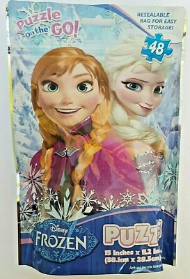 Puzzle on the Go Disney Frozen 48 Pieces 