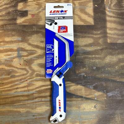 LENOX 10-in Medium Cut Hack Saw - Blade Included - Metal Frame - Quick Change