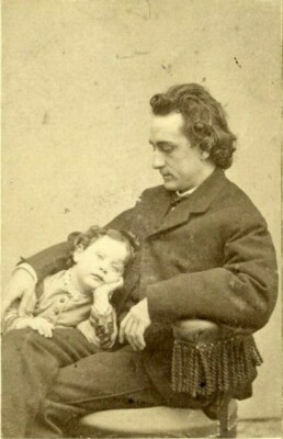 EDWIN BOOTH *2X3 FRIDGE MAGNET* AMERICAN ACTOR ASSASSINATION BROTHER JOHN WILKES