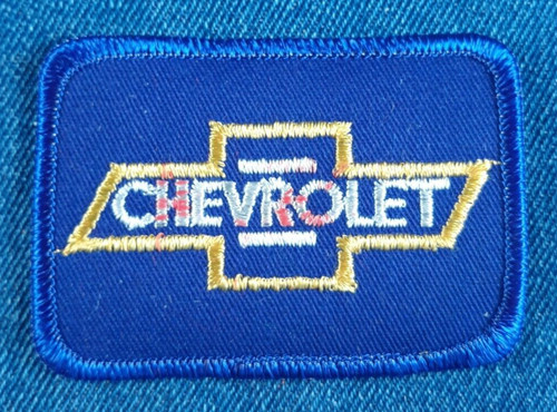 NOS 70s Vintage Chevrolet 3" Patch Dealership Chevy Muscle Car RED AGE SPOT