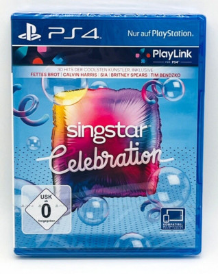 Singstar Celebration Sony Playstation 4 PS4 NEU und OVP noch in Folie