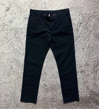 Thom Browne Men's Pants Trousers Black Size 34