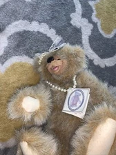 Kimbearly's Originals Sarah Plush Resin Face Jointed IE/1845 Tan Faux Long Fur