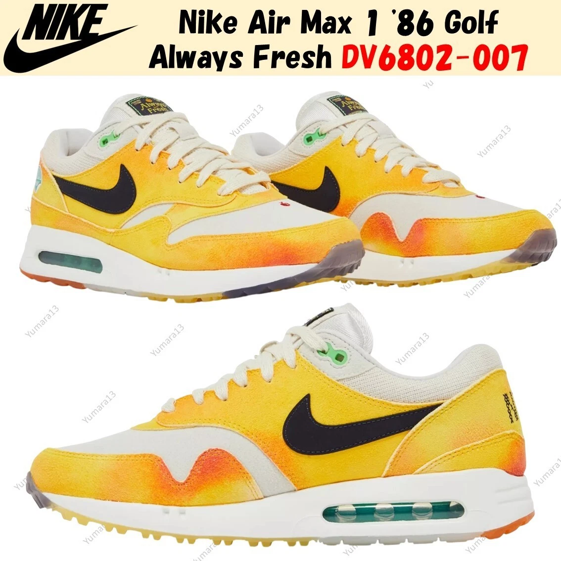 シューズ(男性用) Nike Air Max 1 '86 Golf \