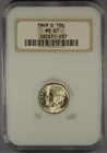 1949-D Roosevelt Dime NGC MS67 10c