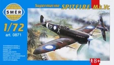 SMER Plastic Model Kit 1/72 Airplane Supermarine Spitfire Mk. Vc