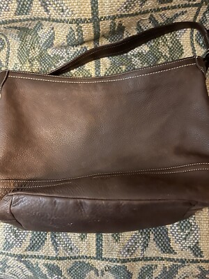 Coach Pebbled Shoulder Leather Bucket Tote Hobo style F11662 Pre