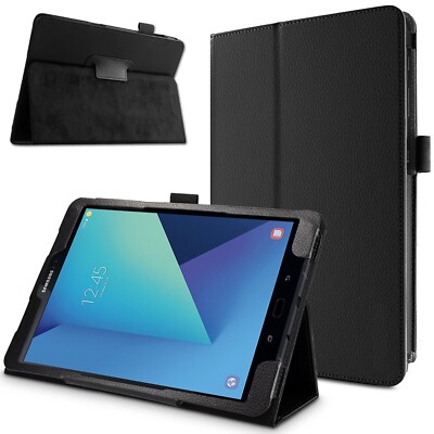 Schutzhülle für Samsung Galaxy Tab S3 9.7 (T820 T825) 2017 Case Etui Schwarz -2