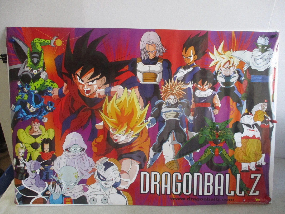 Dragon Ball Z All Characters Anime Poster