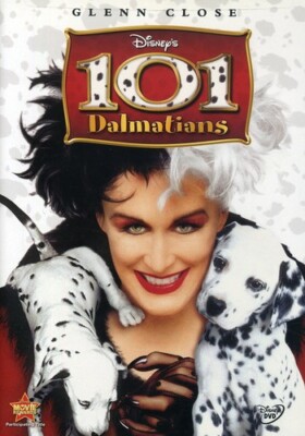 101 DALMATIANS - Disney Live Action - Glenn Close W/ Slipcover DVD NEW/SEALED