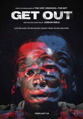 GET OUT (2017) 5 Poster Leinwand Film Film Druck A0 A1 A2 A3 A4 A5 A6 Kunst Wall De