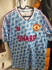 Adidas 90-92 Manchester United Away Shirt Size XL