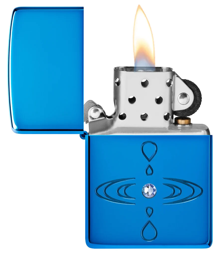 Zippo 48918, Deep Carved Armor Lighter, Ripple Design, High Zippo 48918, Deep Carved Armor Lighter, Ripple Design, High