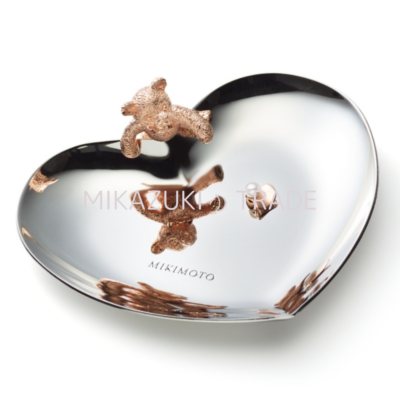 MIKIMOTO Luxury Gift Collection Jewelry Tray Bear Akoya pearls BPV