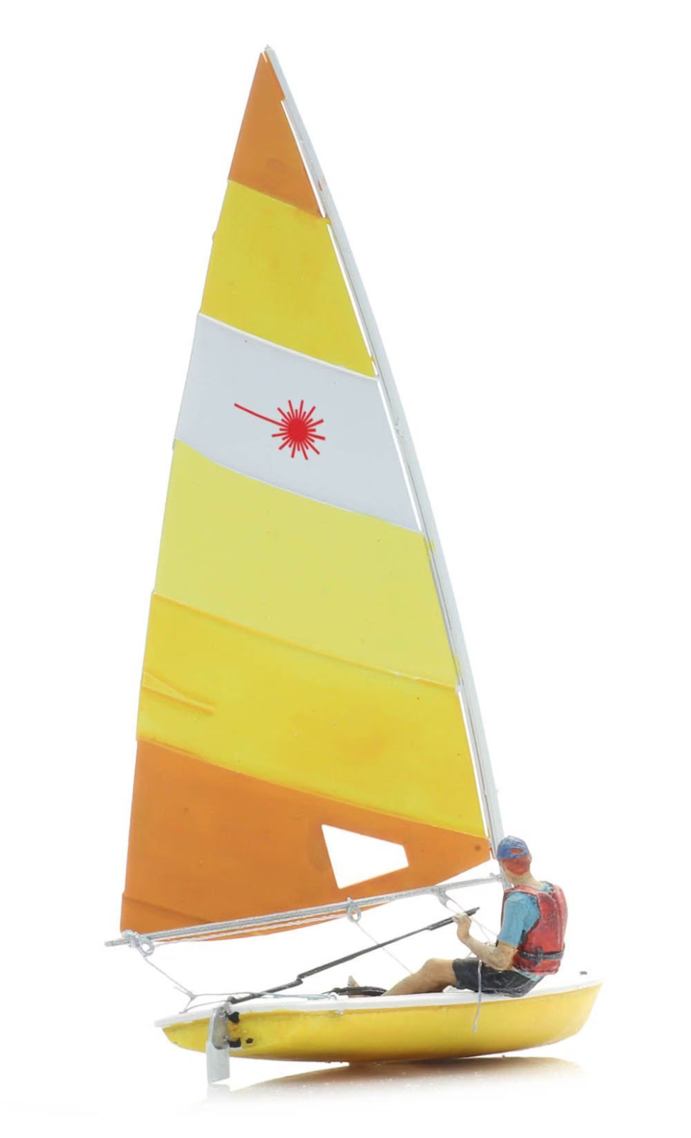 Artitec 387.593 Laser Sailboat With Character, HO 1:87