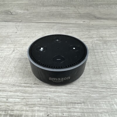 Amazon RS03QR Echo Dot 2nd Gen Wireless Portable Wi-Fi & Bluetooth Smart Speaker