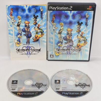 Kingdom Hearts II 2 Final Mix Plus PS2 Playstation 2 für JP System ccc p2