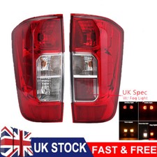 Left+Right Rear Tail Light Lamp For Nissan Navara NP300 D23 2015-2200 (UK Spec)
