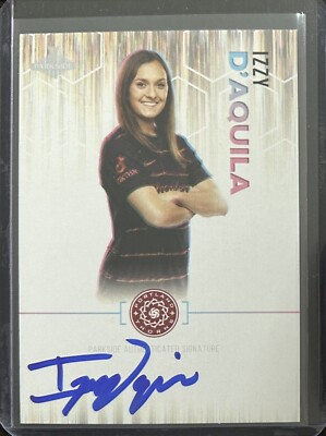2023 Parkside NWSL Vol. 1 Izzy D'Aquila Rookie Auto Signature Series /400 RC