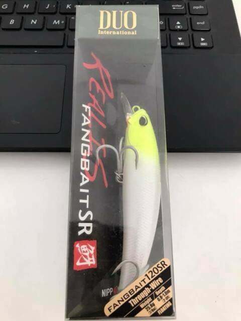 🎣 Leurre Flottant Duo Realis Fangbait 80DR – 80 Mm, 11,5 G, Avec Grelot, Pour La Pêche Au Bar