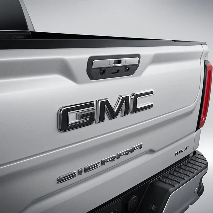 2020-2023 GMC Sierra 1500 2500HD 3500HD Illuminated Emblem Kit Black GM 86537576 - Image 3 of 3