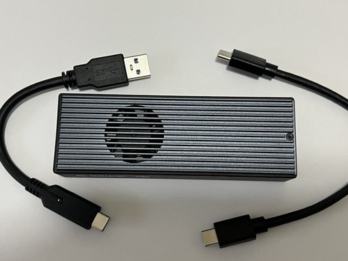 Orico Portable Hard Drive 1TB Pro XrayDisk SSD Installed Internal Fan USB3.2 NEW - Picture 6 of 11