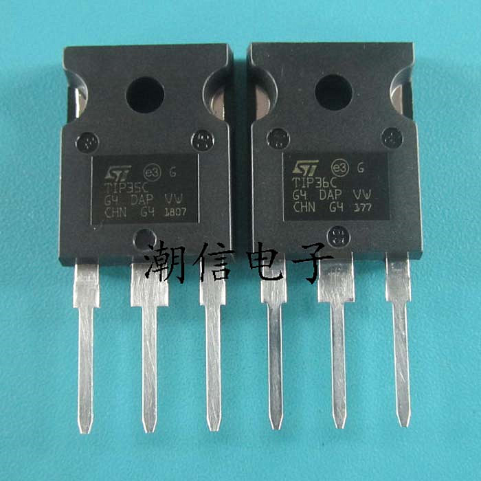 Chanzon 5 Pezzi TIP36C TO-247 NPN Transistor Di Potenza 25A - Foto 4