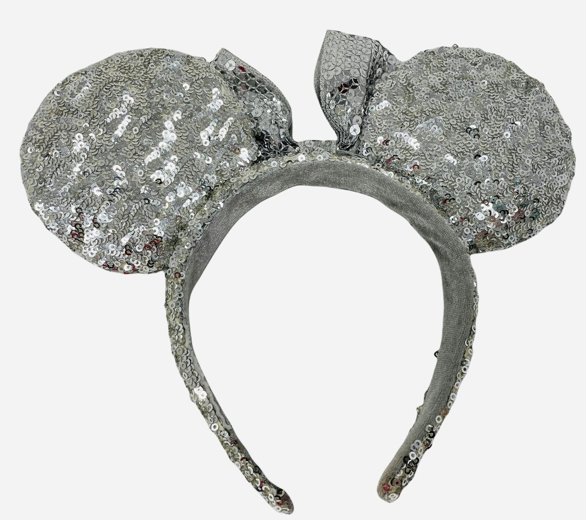 Disney Parks Exclusive Minnie Ear Headband Holiday Silver  display picture 2