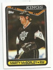 MARTY MCSORLEY 1990-91 TOPPS CARD NM-MT+/NM-MT CONDITION