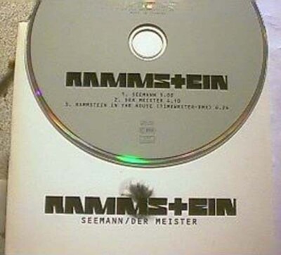 Rammstein Seemann / Der Meister 1996 Motor Music - 577 643-2 - Cardsleeve - New