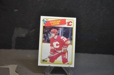 Hakan Loob TOPPS HOCKEY card #110 calgary Flames nhl