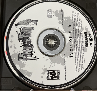The Typing Of The Dead PC CD Rom Game | eBay
