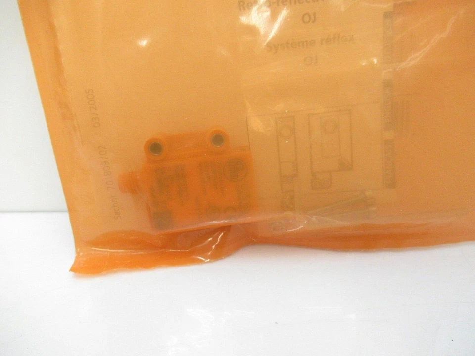 Efector IFM OJ5186 OJPGFPKG/SO/AS Retro-Reflective Sensor, M8 Connector - Image 2 of 3