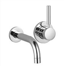 DORNBRACHT 36810885-06 Tara.logic Wall-mount Lav Faucet Plat. Matt TRIM ONLY