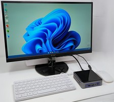 Intel NUC Mini PC NUC5CPYH J3060 8GB 256GB SSD Windows 11 Pro Media PC HDMI